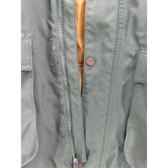 Bonfire Mens Green Hooded Brigade Snowboard Skiing Jacket Coat Size Large - Picture 5 of 12